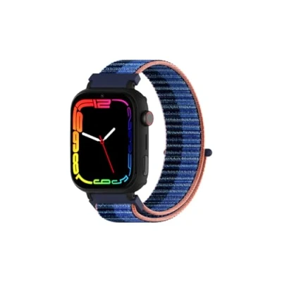 Image of DCU TECNOLOGIC Smartwatch for children with Android system Whatsapp GPS positioning Video calls SOS button Parental control Colour: Blue, Normal