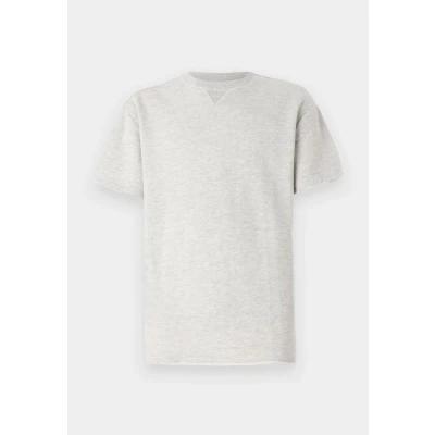 Image of Urban Classics TERRY Basic Tshirt, Men&#039;s, Size: Large, Light grey