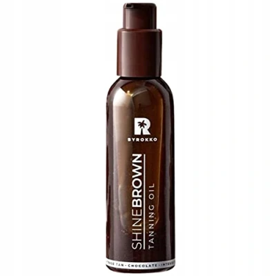 Image of BYROKKO Natural Brown Chocolate Oil Cream for Sunless Tan, 200ml