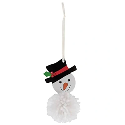 Image of Trimits Pom Decoration Kits, 5 x 11cm, Snowman