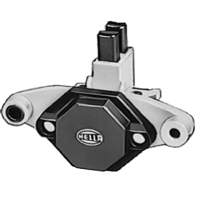 Image of X830060011010 Alternator Regulator HELLA 5DR 004 242 031 12V MERCEDES BENZ: 190, S Class Saloon, T1 Platform/Chassis, SKODA: Fabia I Hatchback