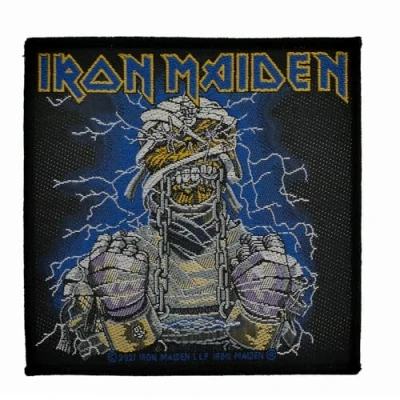Image of Iron Maiden Powerslave Eddie Patch 10cm x