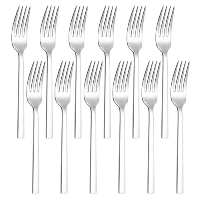 Image of Tstorage 12 Pieces Stainless Steel Dinner Forks