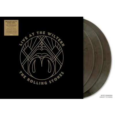 Image of The Rolling Stones Live At Wiltern Bronze &amp; Black Swirl vinyl Sealed 2024 UK 3 LP set 00602455710826