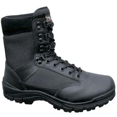 Image of Brandit Accessoires Tactical Laceup ankle boots, Men&#039;s, Size: 7.5, Black Synthetics/textile