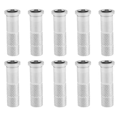 Image of Be In Your Mind 30PCS Arrow Insert Base 6.2mm Aluminum Archery Inserts Replacements for Target Practice Use Carbon Shaft Accessory