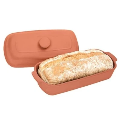 Image of Dexam Terracotta Bread Baker with Lid