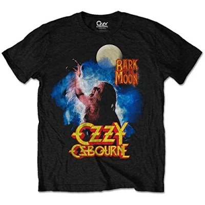 Image of Ozzy Osbourne Bark at The Moon Official Tee T Shirt Mens Unisex (Medium) Black