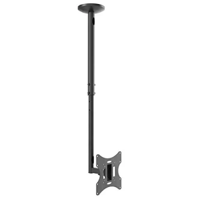 Image of RICOO Ceiling TV Bracket Tilt Swivel 23 42 Inch D0322 Universal VESA 100x100 200x200 Hinged Mount Folding Television Holder also Curved Screens