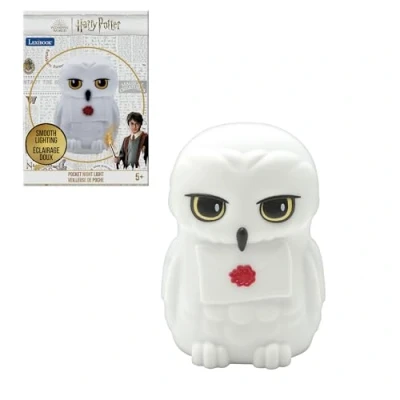 Image of Lexibook Small Hedwige Harry Potter Nightlight, Night Light for Kids Room with Timer NLJ01HP1