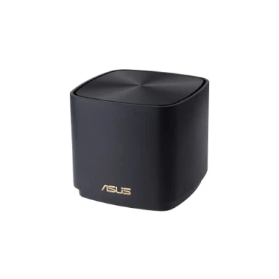 Image of ASUS ZenWifi AX Mini (XD4) Wi Fi 6 AX1800 Mesh Network System (Covers up to 185 m², Easy Installation, Security Features and Parental Controls) Black