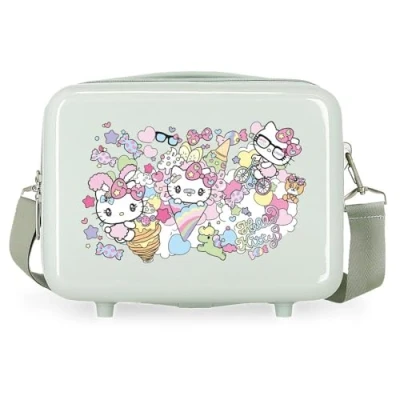 Image of Hello Kitty Harajuko Nececer Adaptable Green 29x21x15cm Rigid ABS 9.14L 0.8 kg, green, One Size,