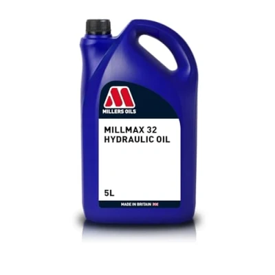 Image of Millers Hydraulic Oil Millmax 32, DIN 51524 Part 2. Exceeds 51517. 5 Litres