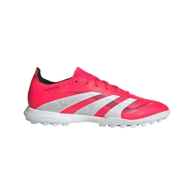 Image of adidas Performance Predator League turf Astro trainers, Men&#039;s, Size: 9, Lucid red/footwear white/core black Synthetics/textile