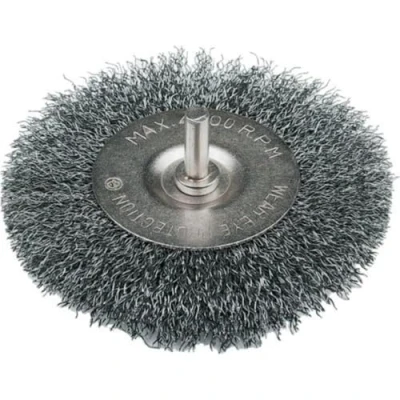 Image of Silverline Rotary Steel Wire Wheel Brush 50mm