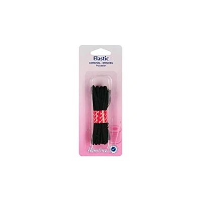 Image of General Purpose Elastic Braided, 2mx9mm Black