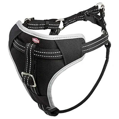 Image of Trixie Dog Comfort Car Harness, 65 80 cm/25 mm, Black