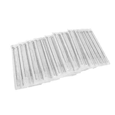 Image of Box of 50 Tattoo Needles, Stainless Steel Mixed Standard Round Liner Needle 1201RL 1203RL 1205RL 1207RL 1209RL (50PCS 1205 Liner)