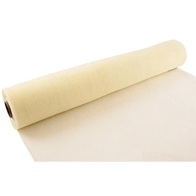 Image of Eleganza Deco Mesh 53cm x 9.1m Ivory No.61, Synthetic Material, 8.5 53.5 cm