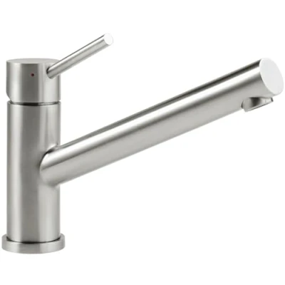 Image of Villeroy &amp; Boch 925700LC Como Window Kitchen Sink tap, Solid Stainless Steel, Hochdruck Vorfenstermontage