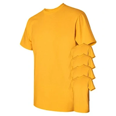 Image of Gildan Mens Short Sleeve Soft Style T Shirt (4XL) (Black)