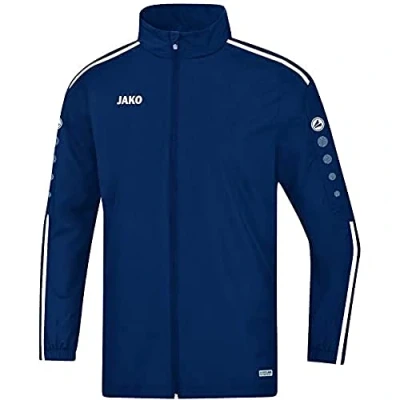 Image of Jako Men&#039;s Rain Jacket, Size S, Navy/White