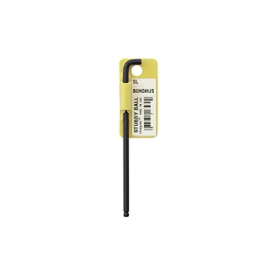 Image of BONDHUS, SBL3/16 Stubby Long Series BALLEND HEX Key, 3/16&quot;, 16510