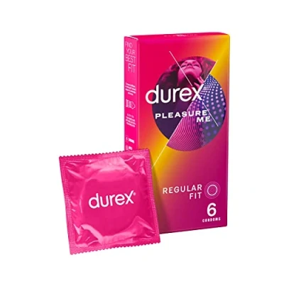 Image of Durex Pleasure Me Condoms, Pack of 6