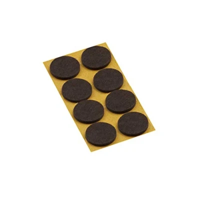 Image of Metafranc Felt Gliders Self Adhesive Effective Protection of Your Furniture &amp; Chairs/Furniture Glides Set for Sensitive Floors/Chair Glides/Floor Glides, 645166