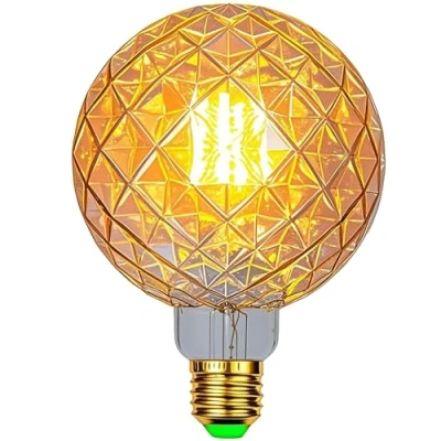 Image of Tianfan Led Bulbs Vintage Light Bulb 4W Crystal Edison G95 220/240V E27 Specialty Decorative (Golden)