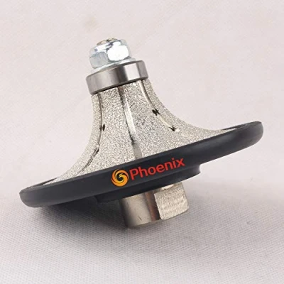 Image of Raizi B Type Demi bullnose/Roundover Diamond Hand Profiler/Router Bits for Granite Countertops (B30 (30mm))