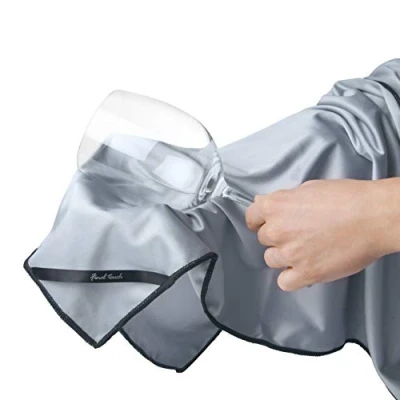 Image of Final Touch Glassware Cleaning Cloths Large Microfibre Ideal for Decanters Wine Glasses GPC5164