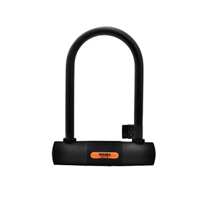 Image of Büchel 60500305 Sekura U lock bicycle lock, Black, incl. 2 keys