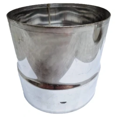 Image of Chimney Flexible Pipe Connector Stove Flue Liner Coupler Flexipipe Jointer ZK2, Ø 130 mm (5.12&quot;)