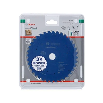 Image of Bosch Professional Circular Saw Blade Expert (for Wood, 165 x 20 1.5 mm, 36 teeth; Accessories: Cordless Saw)