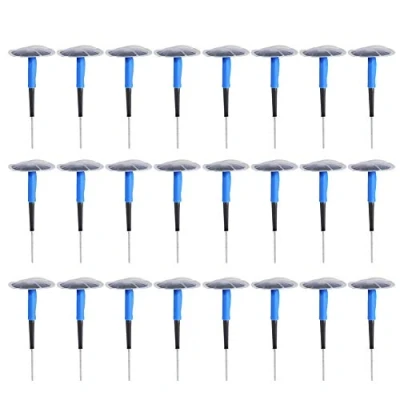 Image of Tyre Plug Mushroom Tire Repair Patch 24 Pcs Universal Car Motorcycle Tubeless Puncture Gum(36 * 4Mm)