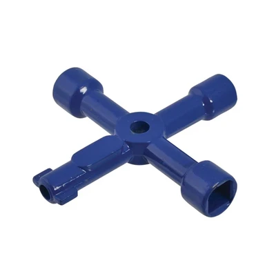 Image of Faithfull SUKEY 4 Way Services Utility Meter Key