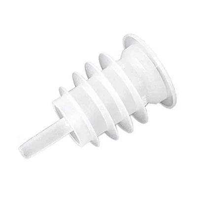 Image of drinkstuff Cap On Freeflow Pourer Pack of 12 Bottle Pourers, Spirit Liqueur Hygienic Speed