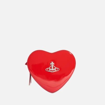 Image of Vivienne Westwood Louise Heart Patent Leather Bag
