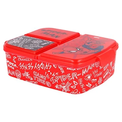 Image of Stor Multiple Spiderman Urban SANDWICHERA Web, Black, Estándar