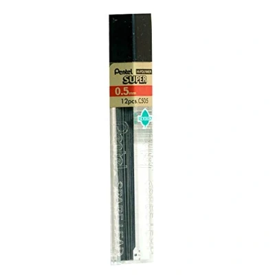 Image of Pentel 0.5 mm 4B Refill Lead (Pack of 12 Tubes, Leads per Tube)