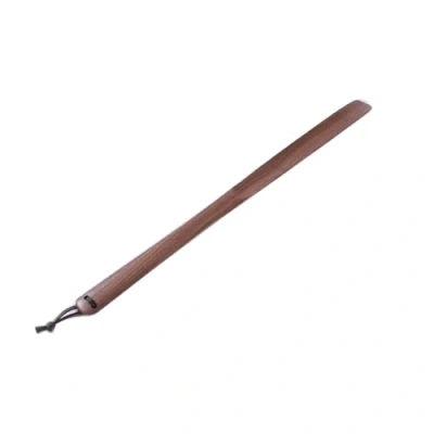 Image of CIEEIN CIEHT Wooden Shoehorn Long handle Shoe Horn Black Length 75cm