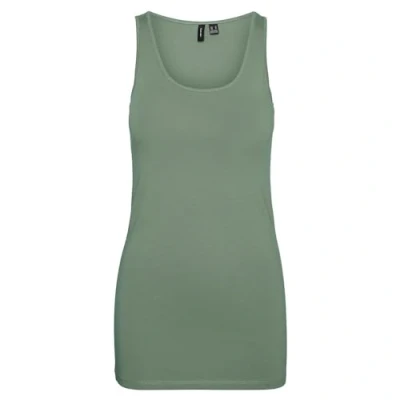 Image of VERO MODA Womens Vmmaxi Tank Top Hedge Green XS