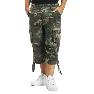 Image of Brandit Legend camo Shorts, Men&#039;s, Size: 3XL, Olive