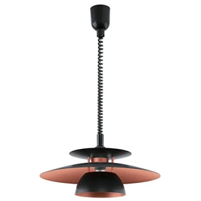 Image of EGLO 31666 Brenda Pendant Light in Black and Copper