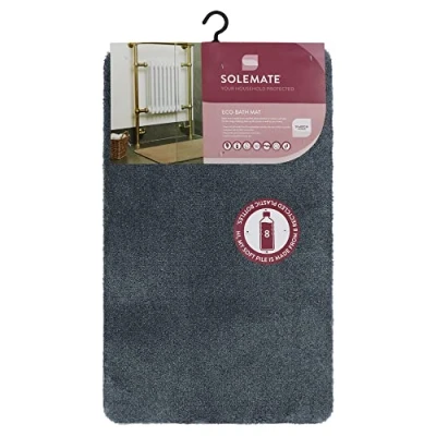 Image of SOLEMATE Eco Bath Mat, 50x80cm, Dark Grey