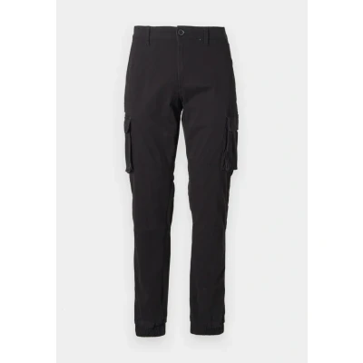 Image of Only &amp; Sons Onscam Stage CUFF Cargo trousers, Men&#039;s, Size: 28x30, Black