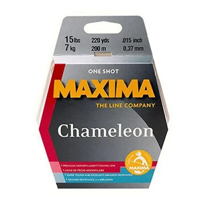 Image of Sunset MAXIMA ONE SHOT 15LB CHAMELEON Brown, 200m