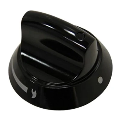 Image of Hotpoint Hob Black Hotplate Control Knob. Genuine part number C00194319