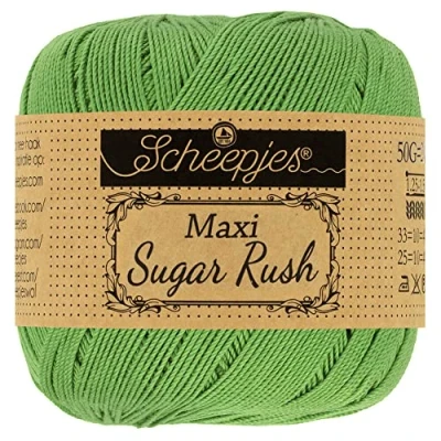 Image of Scheepjes Maxi Sugar Rush 412 Forest Green Yarn 1x50g